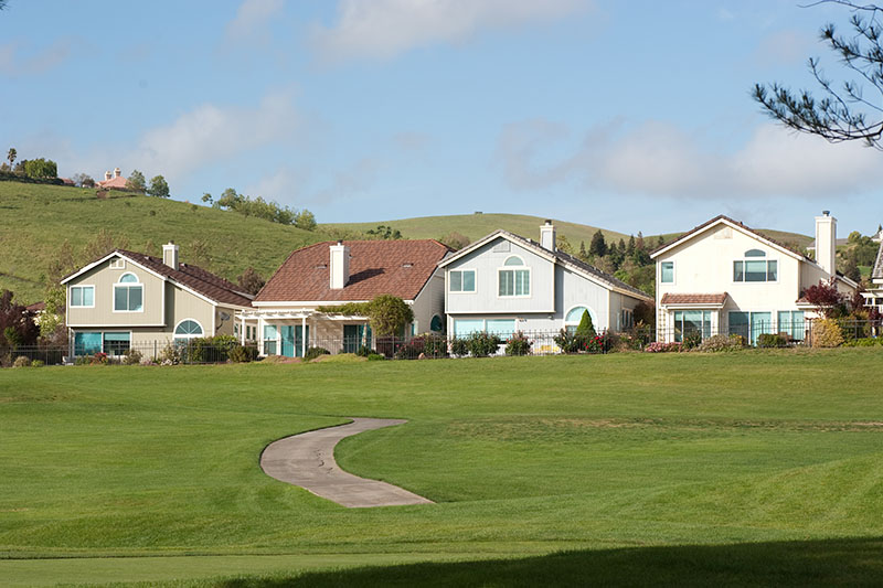 House on Golf Course